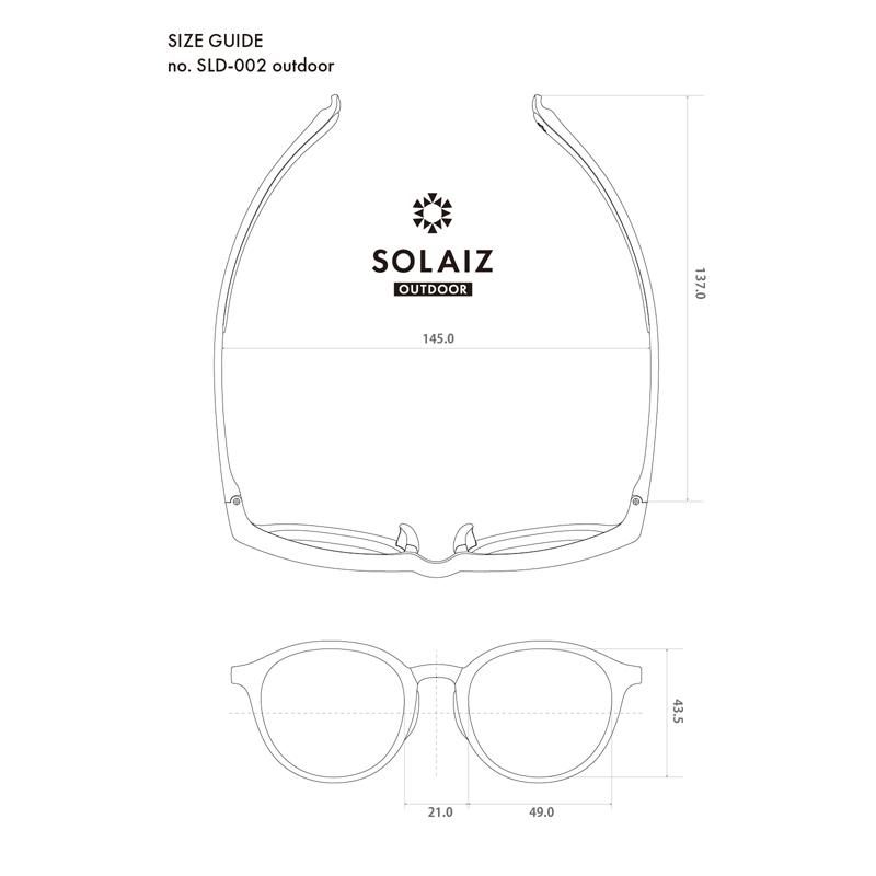 SOLAIZ ソライズ アウトドアコレクション SLD-002 ボストン 偏光サングラス 日本製超高機能レンズ 紫外線 HEV 近赤外線 ブルーライトカット｜takt｜08