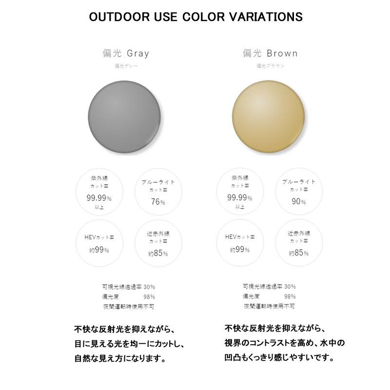 SOLAIZ ソライズ アウトドアコレクション SLD-004 クラウンパント 偏光サングラス 日本製超高機能レンズ 紫外線 HEV 近赤外線 ブルーライトカット｜takt｜15
