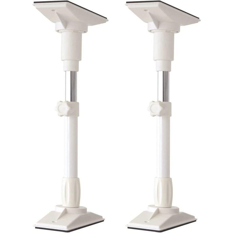 山善 家具突っ張り棒(長さ41-60cm)2本1組 ホワイト KTB-MS(WH) 家具転倒防止用品 Highkit 140*180cm 無地 テーブルクロス 撥水 滑り止め テーブルカバー 防水 PVC製 ?布 テーブルマット おしゃれ(ネ