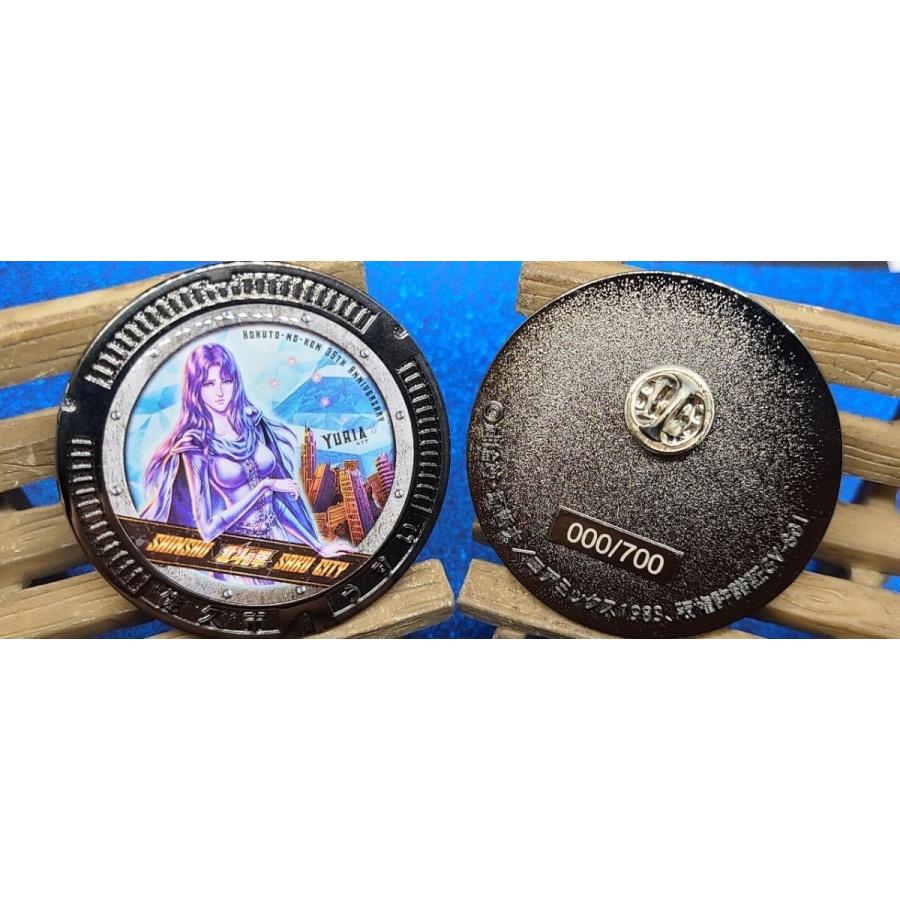 北斗の拳デザインマンホールピンバッジ ユリア Ver.5 : タク技研.com