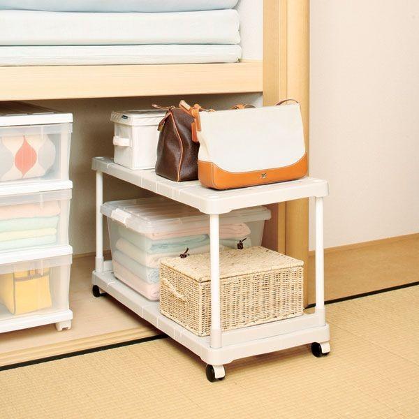 IRIS OHYAMA（アイリスオーヤマ） 押し入れ 収納 棚 2個セット