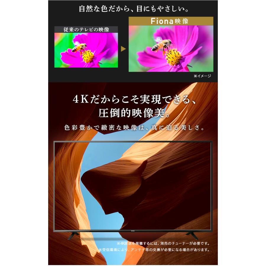 IRIS OHYAMA（アイリスオーヤマ） テレビ 50型 4K 4Kテレビ 液晶テレビ
