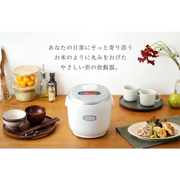 炊飯器 3合 ジャー炊飯器 白 シンプル アイリス 安い お買い得 送料無料 炊飯ジャー 米屋の旨み ジャー炊飯器3合 ホワイト Erc Md30 W アイリスオーヤマ 暮らしの宅配便 通販 Yahoo ショッピング