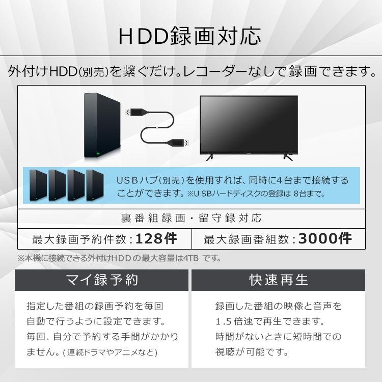 IRIS OHYAMA（アイリスオーヤマ） テレビ 4Kチューナー内蔵液晶テレビ 