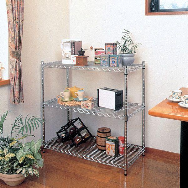 IRIS OHYAMA（アイリスオーヤマ） ラック 棚 幅約91 スチールラック