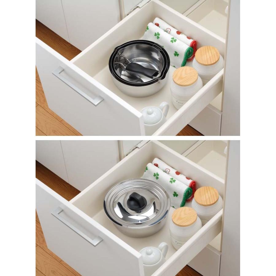 ◆◆専用◆◆３点おまとめ 着脱式ゆきひら鍋3点セット(兼用蓋付) 31879 下村企販(B)敬老の日