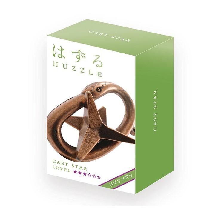 知恵の輪 知育玩具 はずる キャスト スター ハナヤマ : ラクチーナ 