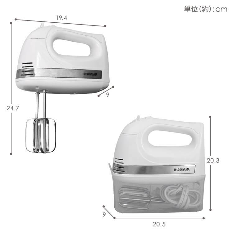 IRIS OHYAMA ハンドミキサー 泡立て器 ホイッパー 製菓用品 お IRIS OHYAMA ハンドミキサー 泡立て器 ホイッパー 製菓用品 お