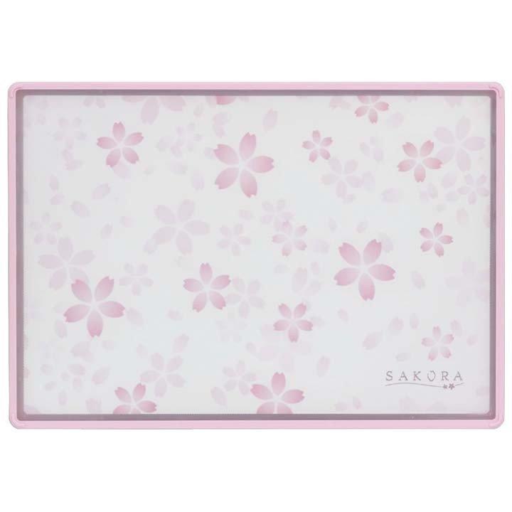 SAKURACLUB まな板 大 38267 下村企販 (D) おしゃれ 大判まな板 桜柄