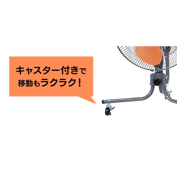 ナカトミ 45cm キャスター扇 HZC-45 (D) : ラクチーナ Yahoo!店 - 通販
