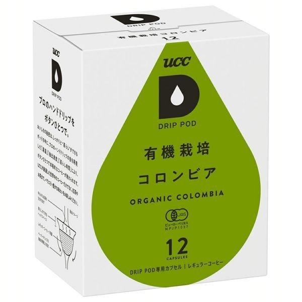 ドリップポッド 専用カプセル 有機栽培コロンビア 12杯分 UCC (D)(B)｜takuhaibin