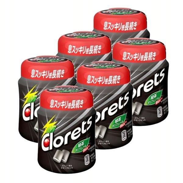クロレッツXP シャープミント味 箱売り(６個入り×６ケース) 6個)クロレッツXP シャープミントボトル モンデリーズ (D