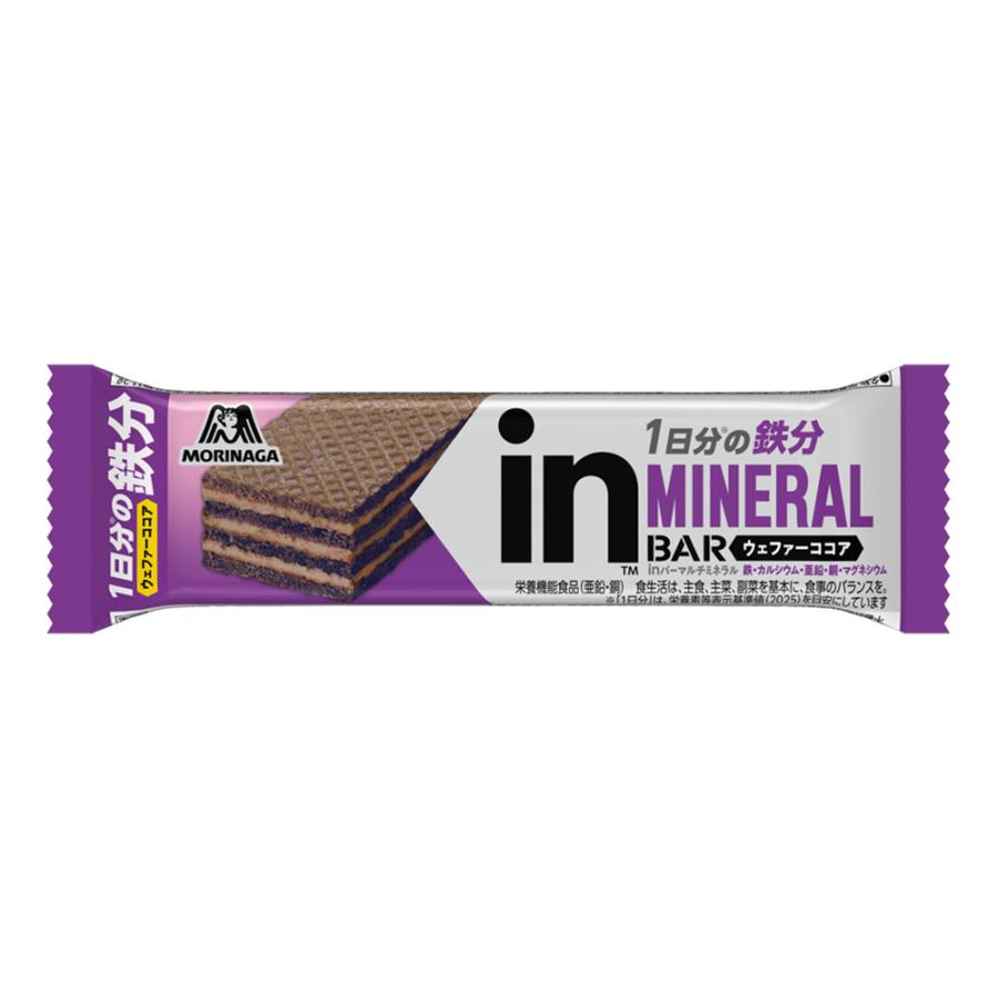 森永製菓 プロテインバー 森永 inバー 12本 ベイクドチョコ ベイクド