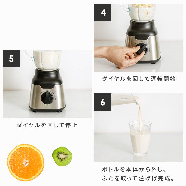 新品未使用  スムージージューサー ミキサー 小型 ブレンダー ジューサー 氷 砕ける 600ml