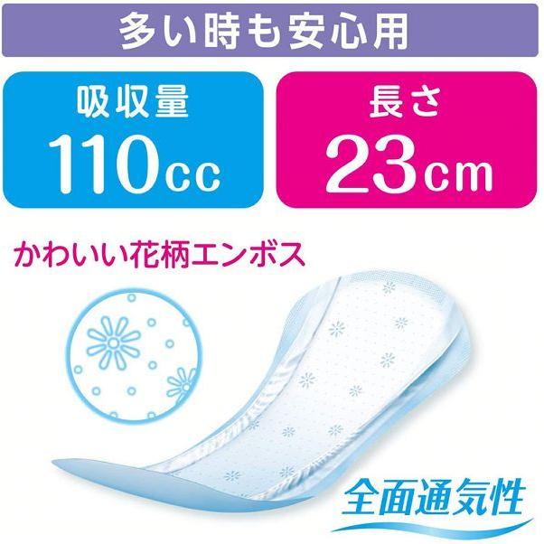 日本製紙クレシア ポイズ 肌ケアパッド 超スリム 2.3mm 多い時も安心用