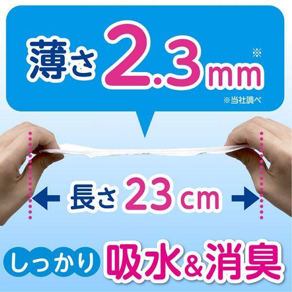 日本製紙クレシア ポイズ 肌ケアパッド 超スリム 2.3mm 多い時も安心用