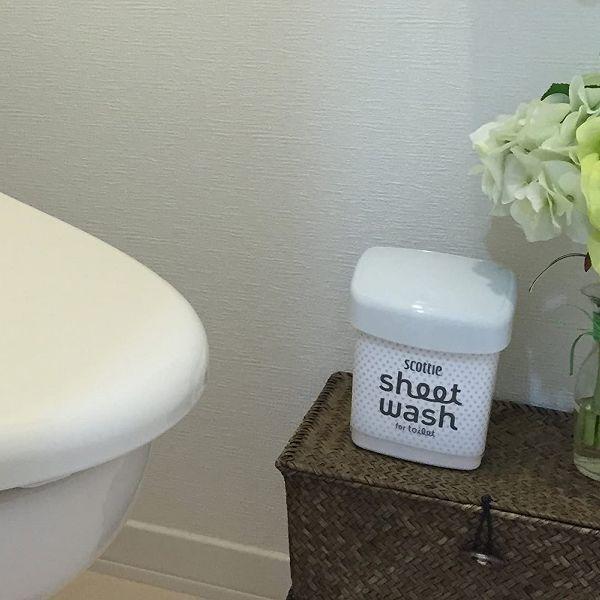 スコッティ シートウォッシュ for トイレット 10枚 本体 日本製紙