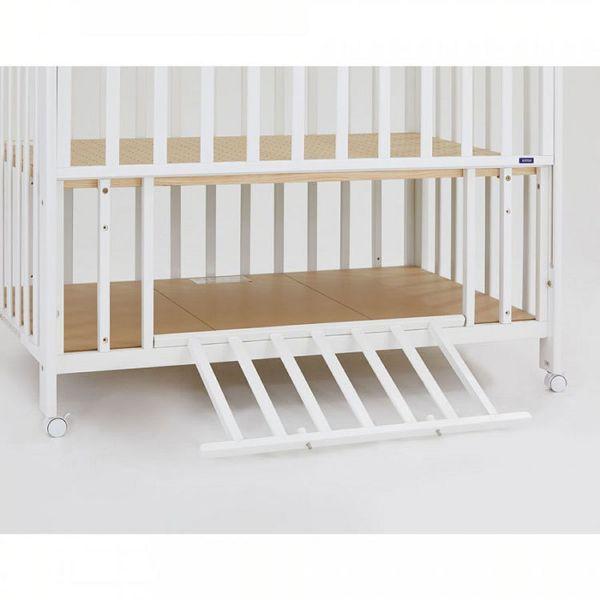 カトージ タチベッド パンジー（ホワイト） 品番：02034 カトージ（KATOJI） タチベッド パンジー ホワイト ベビーベッド ハイ