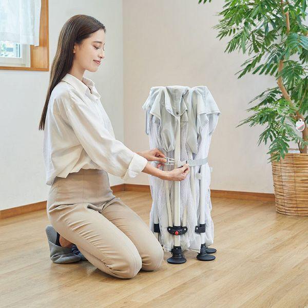 カトージ（KATOJI） ポータブル折りたたみベビーサークル コロコロ 