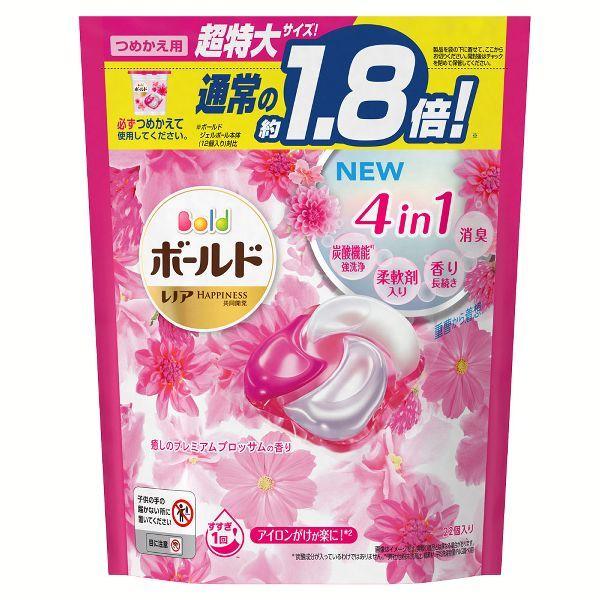 ボールドレノア共同開発 華やかプレミアムブロッサム 85個×4袋セット レノア 洗濯洗剤 ジェルボール ボールド ボールドジェル ボールド