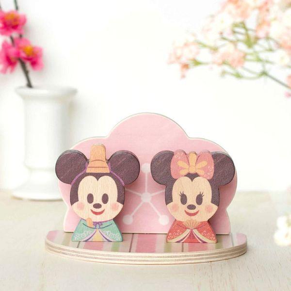 雛人形 かわいい ひな祭り ディズニー お雛様 お飾り KIDEA/桃の