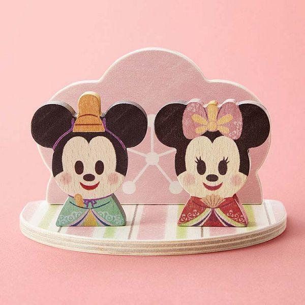ディズニー おひなさま 雛人形 ひな祭り 雛人形 かわいい ひな祭り ディズニー お雛様 お飾り KIDEA/桃の