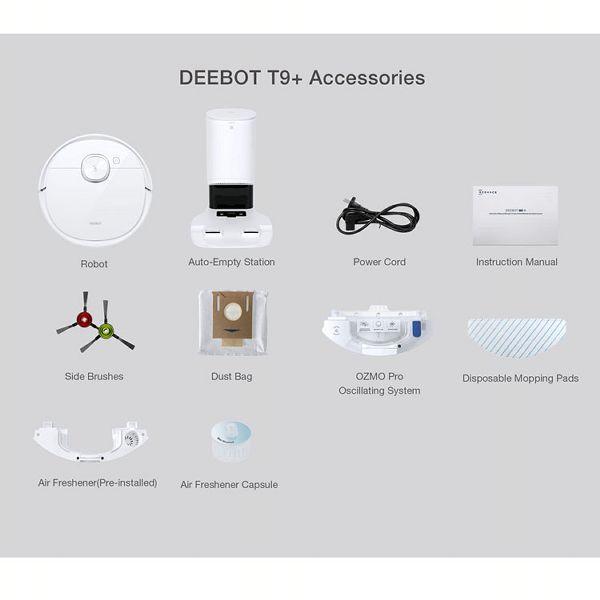 ECOVACS エコバックスロボット掃除機 DEEBOT T9＋ ホワイト