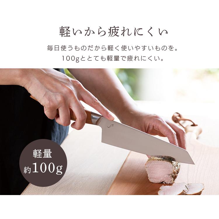 包丁 日本製 国産 三徳 三徳包丁 16.5cm 文化包丁 kasane 165mm SUMIKAMA スミカマ キッチン用品 SCS165Bの画像