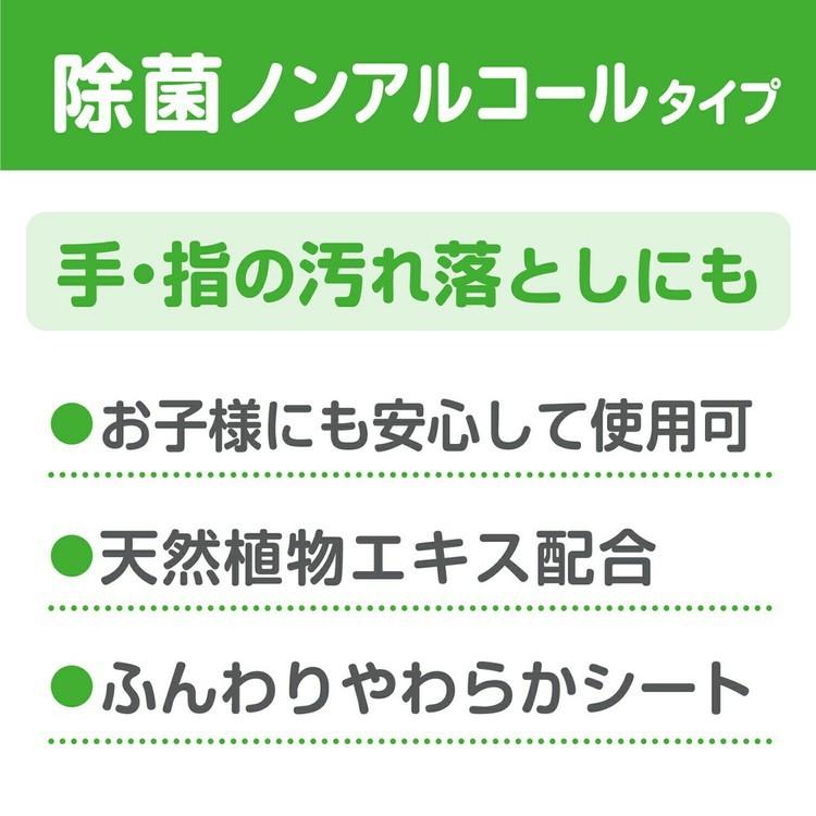 (10個セット)スコッティ ウェットティッシュ 除菌 ノンアルコール つめかえ用 120枚 2コパック (D)｜takuhaibin｜02