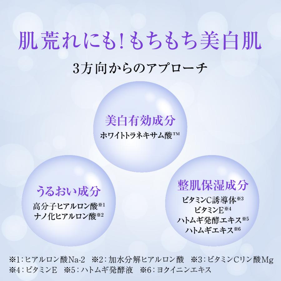 肌ラボ 白潤 薬用美白化粧水 しっとりタイプ 詰替え 170mL   ロート製薬 (D)｜takuhaibin｜04