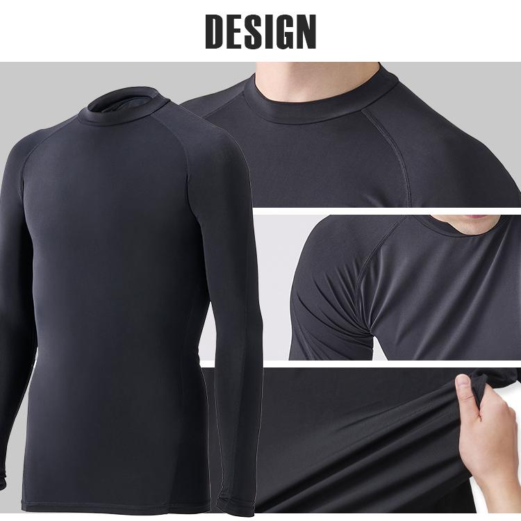 IRIS OHYAMA コンプレッションインナー 長袖 インナー 吸水 速乾 UV