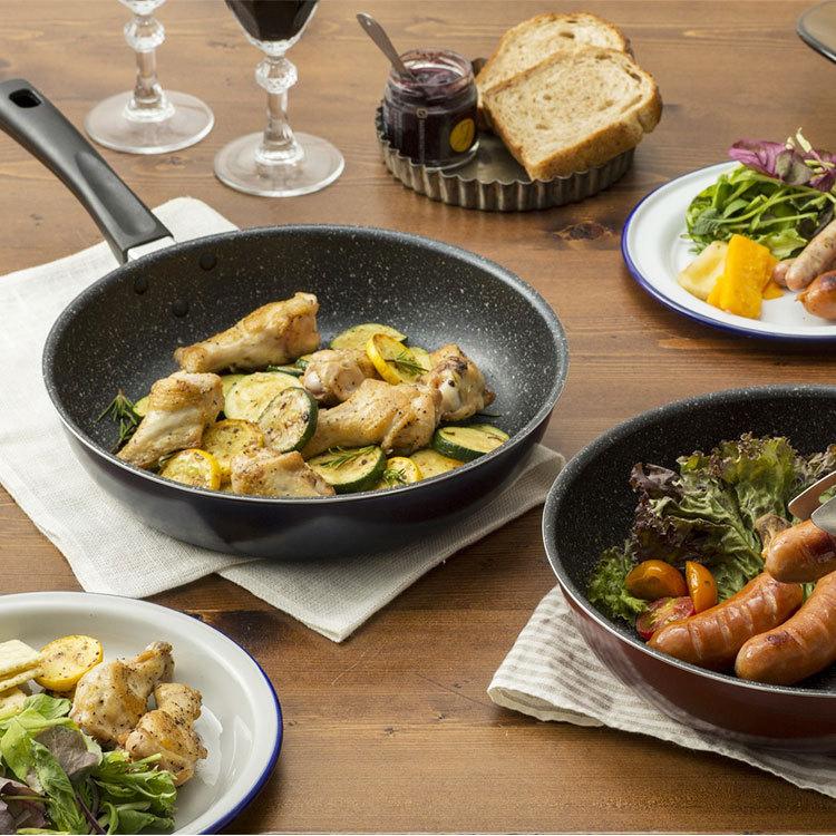 フライパンセット 26cm IH 焦げ付かない フッ素 焦げ付きにくい