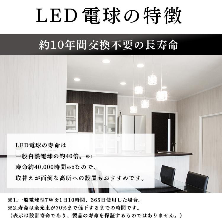 IRIS OHYAMA（アイリスオーヤマ） ［4個セット］LED LED電球 高演色