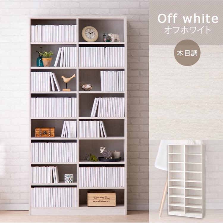 新品未使用！アイリスオーヤマ●本棚ブックシェルフ（オフホワイト）BKS-1890 楽天市場】本棚 大容量 おしゃれ 収納棚 スライド ブックシェルフ 大