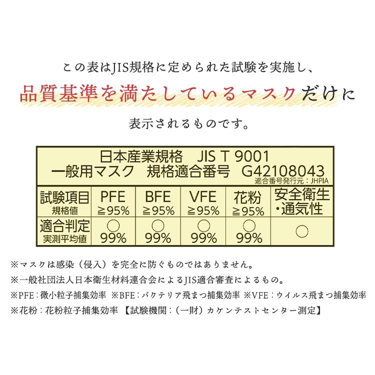 マスク 不織布 おしゃれ カラー カラーマスク ふつう 美フィットマスク 54枚 JIS規格 PN-BFC54M アイリスオーヤマ [メール便]｜takuhaibin｜16