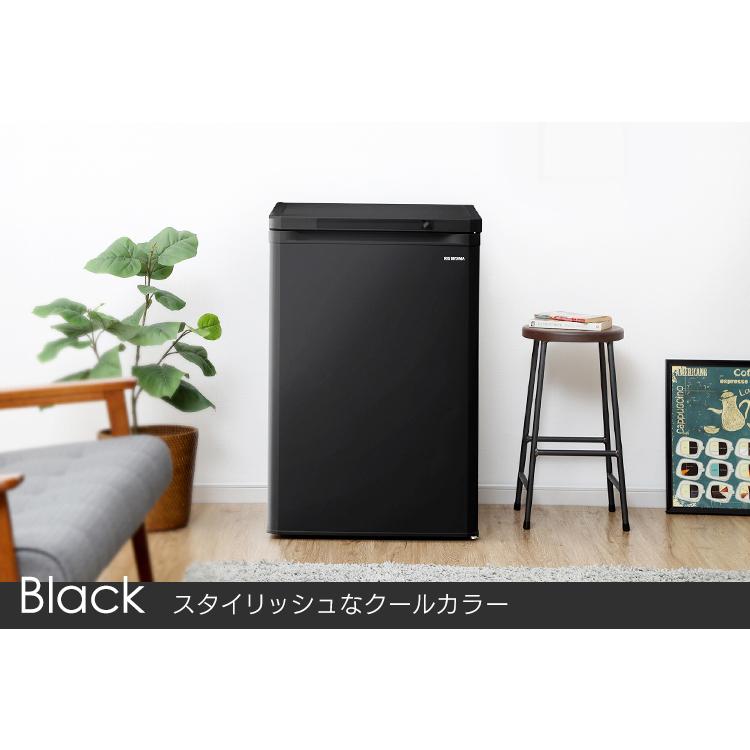IRIS OHYAMA 冷凍庫 85L 小型 前開き コンパクト ホワイト IRIS OHYAMA 冷凍庫 85L 小型 前開き コンパクト ホワイト