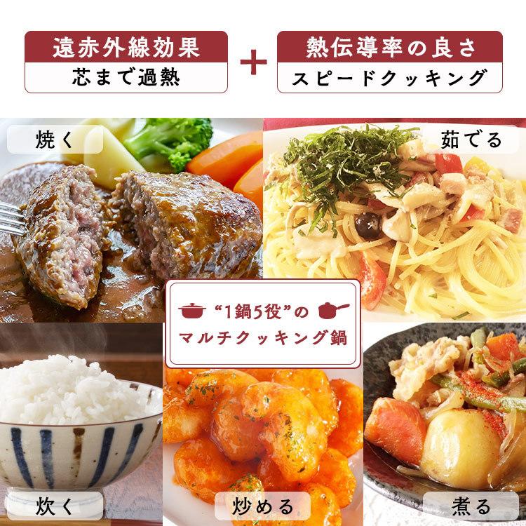 IRIS OHYAMA（アイリスオーヤマ） 鍋 ih ih対応 20cm 蓋付き 両手鍋