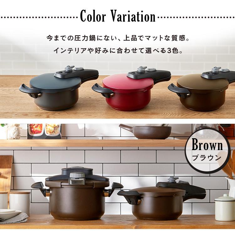 圧力鍋 ガス 3l ih対応 ih 片手鍋 3L 鍋 3Lセット 一人暮らし 鍋 なべ IH IH対応 NKAR-3LS アイリスオーヤマ | IRIS OHYAMA | 03