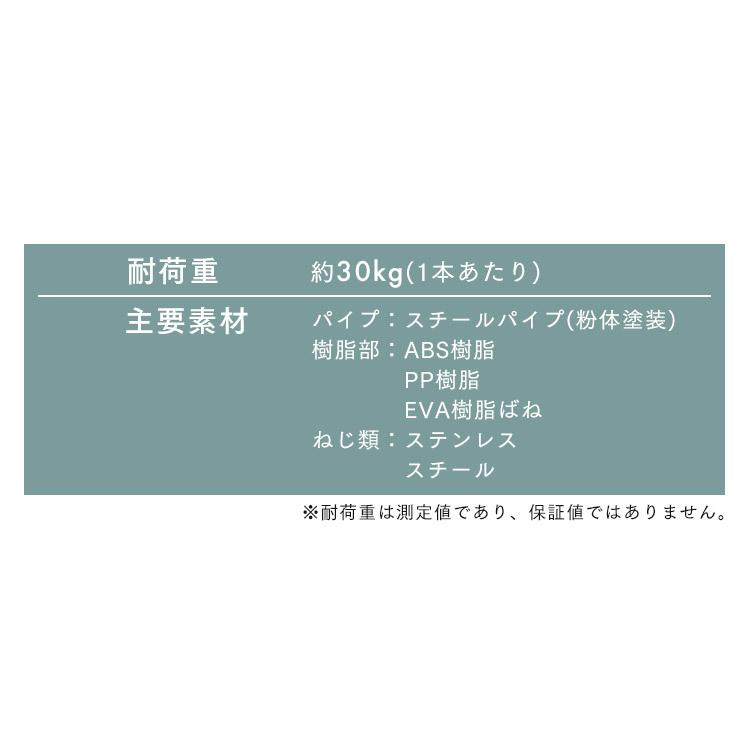 ハンガーラック 突っ張り棒 ワードローブ スリム 洋服掛けラック 収納 2段 突っ張りラック アイリスオーヤマ TWR2-1350 新生活 * | IRIS OHYAMA | 19