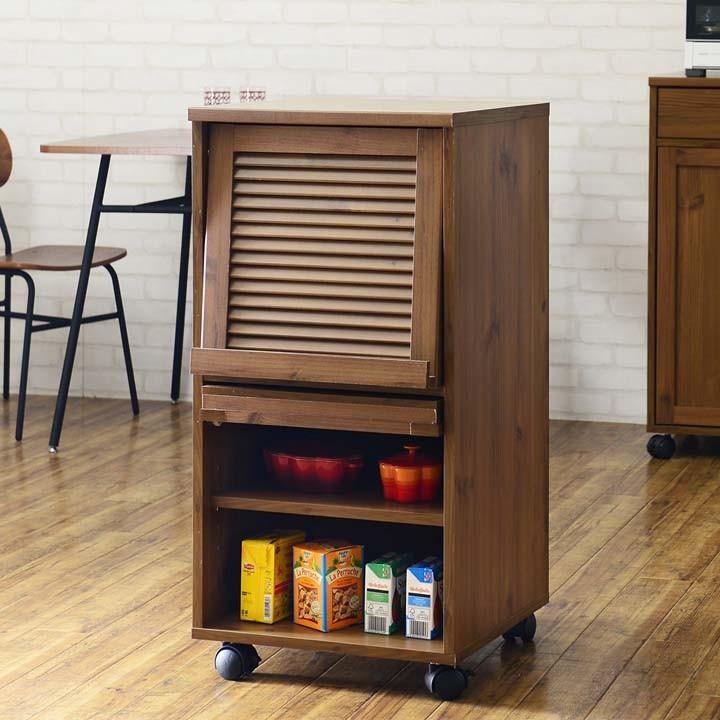 代引不可】 ワゴン キッチンワゴン レンジ台 ディスプレイラック