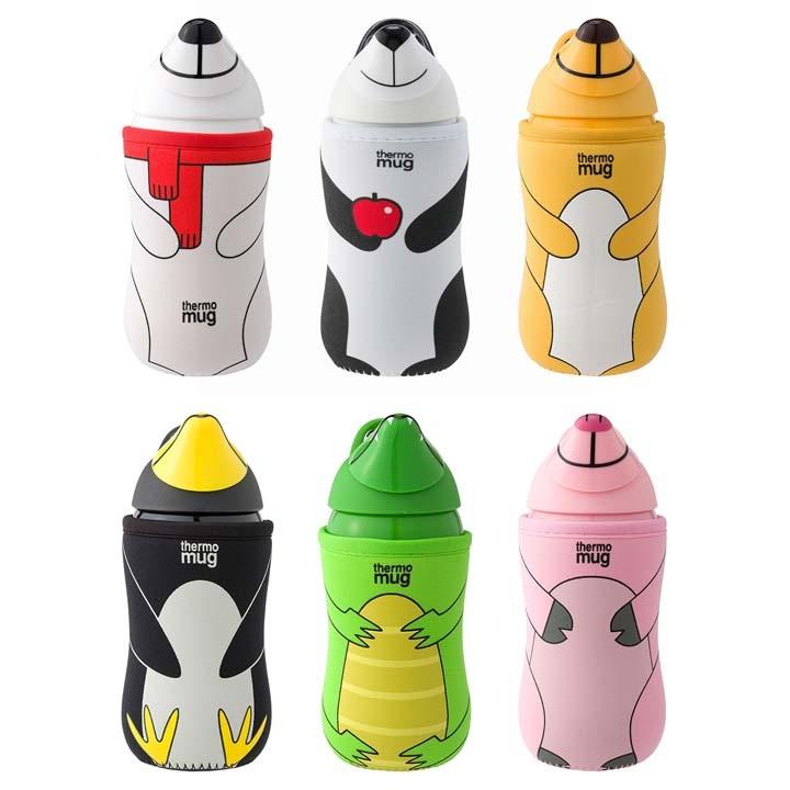 水筒 マグボトル サーモマグ 子供 タンブラー アニマルボトル 380ml
