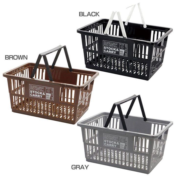 マイバスケット 買物カゴ マイバッグ STOCK&CARRY マーケット