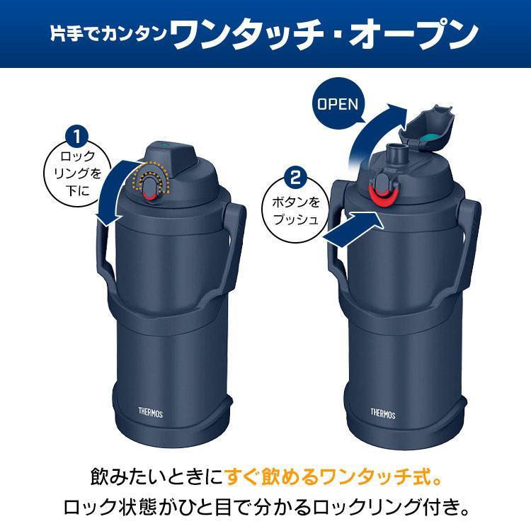 THERMOS（サーモス） 水筒 2リットル 2L 真空断熱 スポーツジャグ