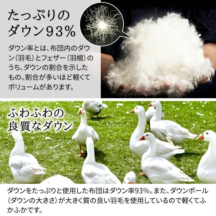 羽毛布団 羽毛ふとん 冬 ふとん かけ布団 掛け布団 Wdd93 2層式 1 6kg Dl 無地 Paa19rp2224 ジャパン D M 暮らしの宅配便 通販 Yahoo ショッピング