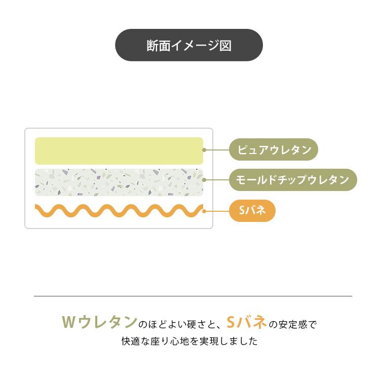 リクライニングソファベッド 3WRS-1220 (代引不可)(D) : ラクチーナ