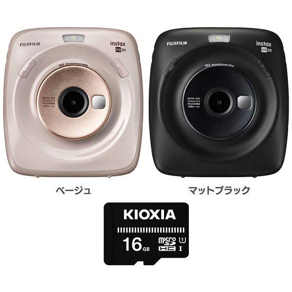 上質で快適 チェキスクエア Instax Square Sq マイクロsdカード 16gb セット D 楽天 Kuljic Com