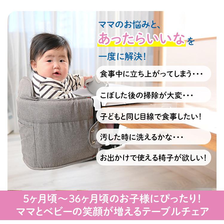 チェア 椅子 子供用 トレー付き テーブルチェア 90110 (D