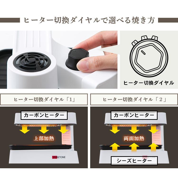 ホットプレート 卓上 無煙 コンパクト無煙調理器 HTG-375 (D