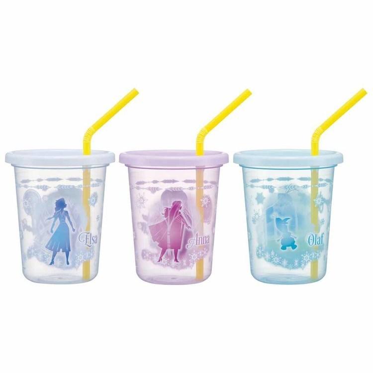 スケーター タンブラー ストロー付 320ml 3個セット 本体 蓋 食洗機
