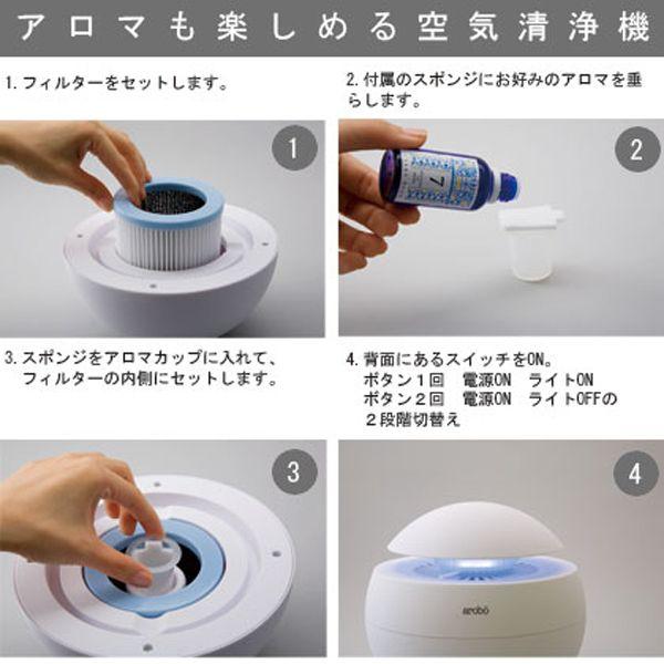 空気洗浄機 アロボ CLV-166 セラヴィ アロマ ランキング(TC